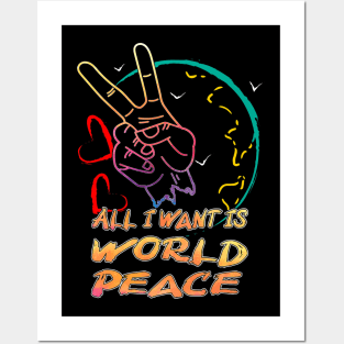 World International Day Of Peace September 21st Posters and Art